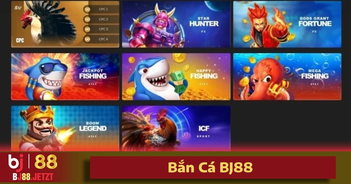 Bắn Cá BJ88 1 Bắn cá BJ88 không chỉ đơn thuần là một trò chơi giải trí mà còn là sân chơi đổi thưởng hấp dẫn