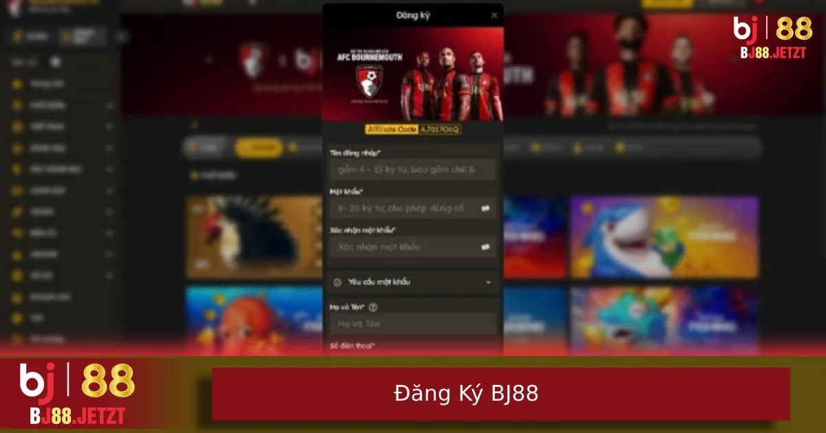 Chi tiết các bước đăng ký BJ88 đơn giản nhất